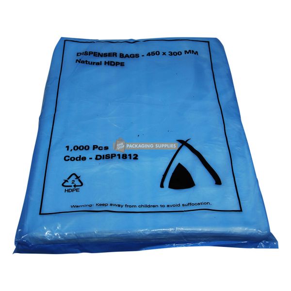 Plastic HDPE Dispenser Freezer Bags
