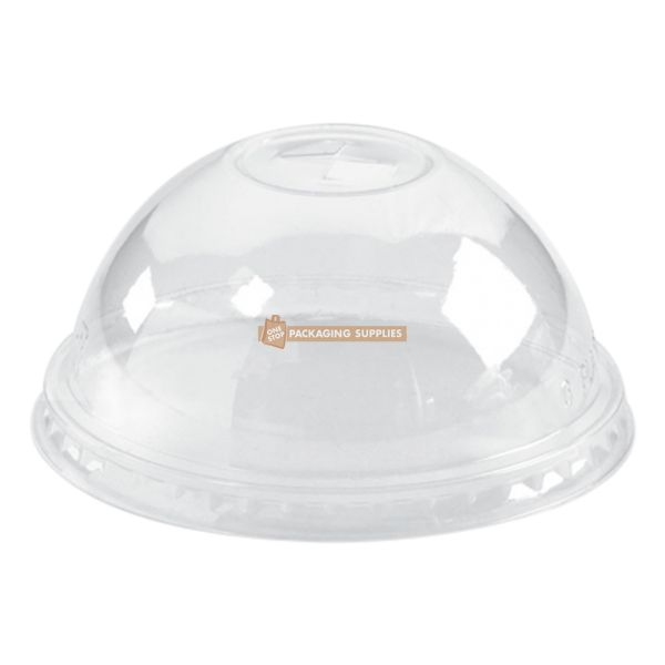Plastic Dome Clear Takeaway Cup Lids Pack of 50 Suit 12/15/18/22oz Cups
