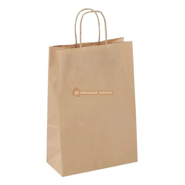 Brown Paper Takeaway Bags with Rope Handles