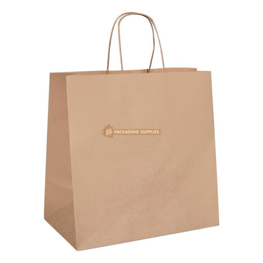 Brown Paper Takeaway Bags with Rope Handles