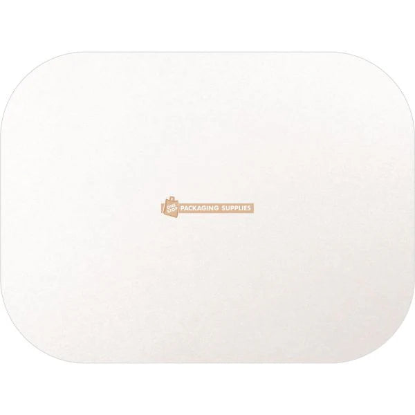 Foil Rectangular Takeaway Container Lids Pack of 100