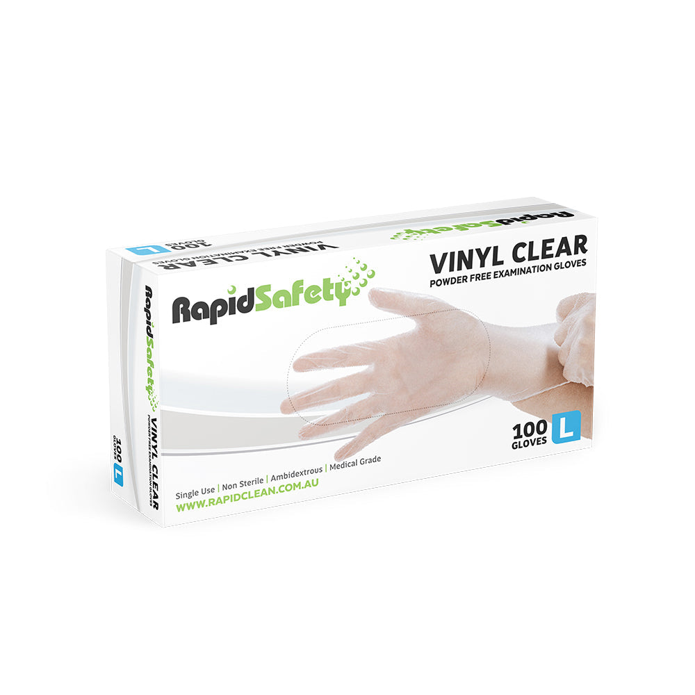 Gloves Vinyl Powder Free
