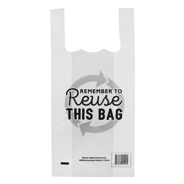 Reusable Plastic Singlet Bags