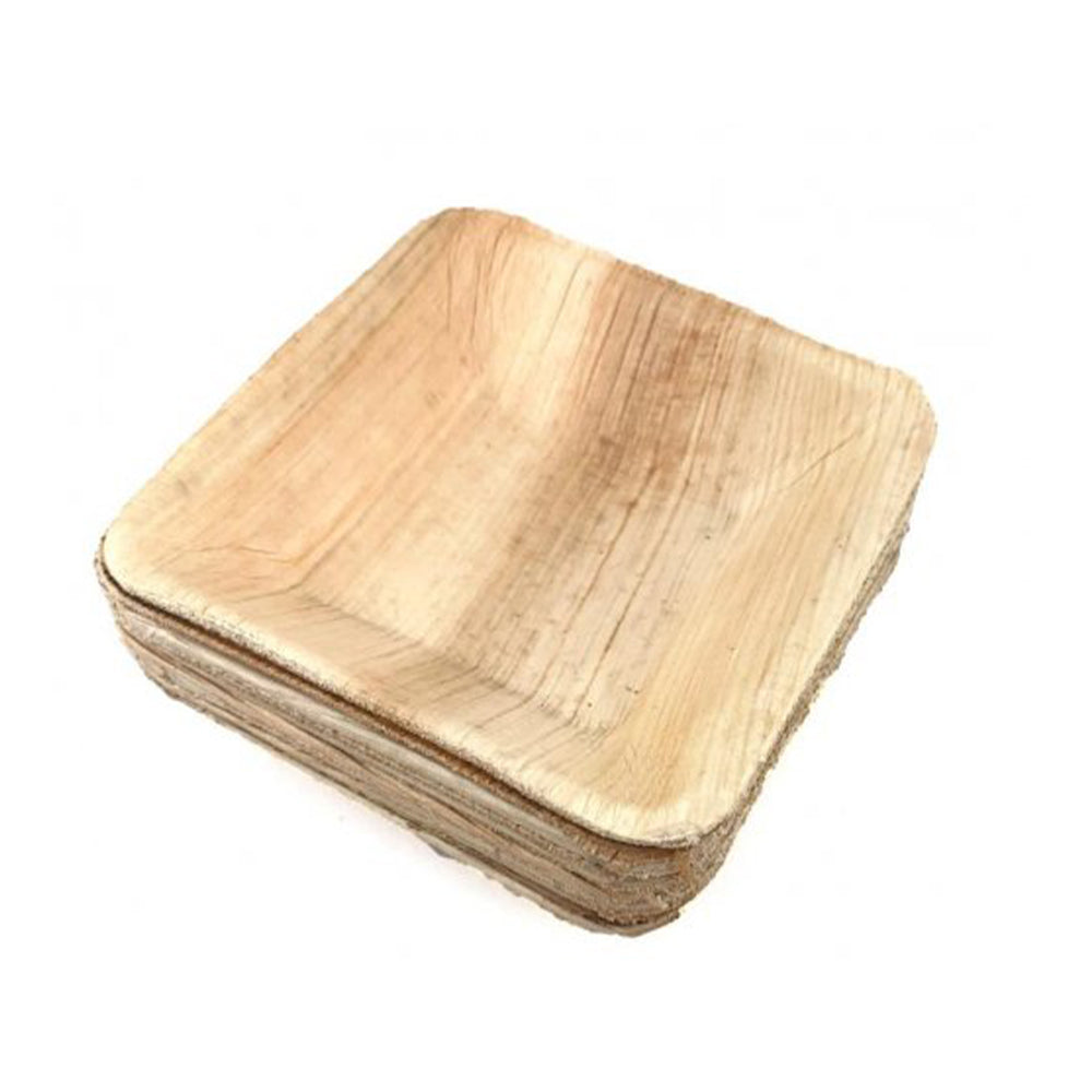 Palm Leaf Square Dip Bowl