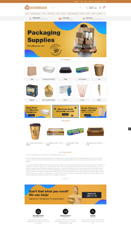 New Online Store Opening! One Stop Packaging Supplies