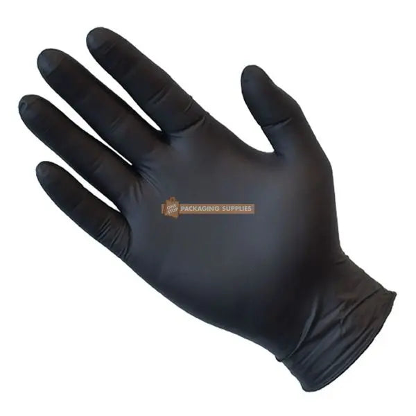 Nitrile Black Gloves Powder Free
