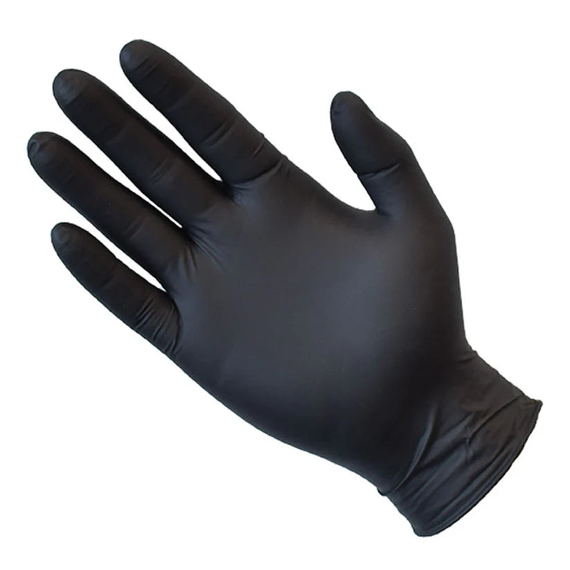 Nitrile Black Gloves Powder Free