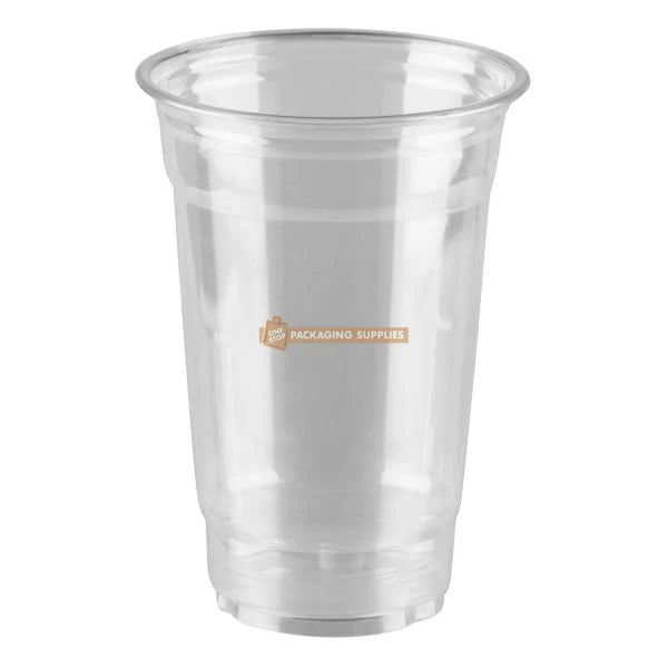 Plastic Clear Takeaway Cup Pack of 50