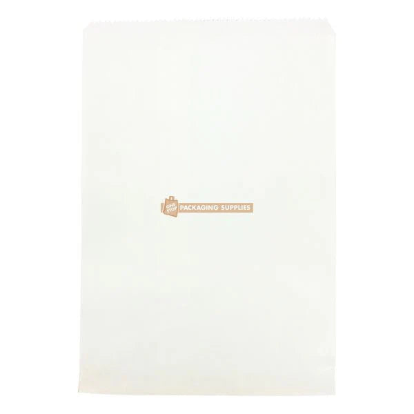 White Long Paper Bags