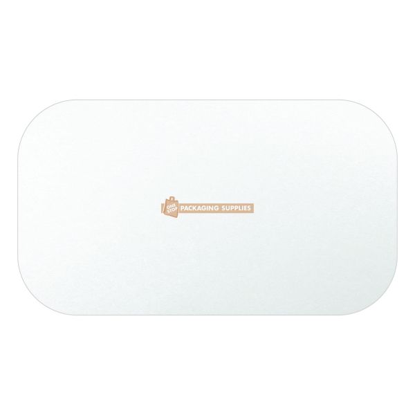 Foil Rectangular Takeaway Container Lids Pack of 100