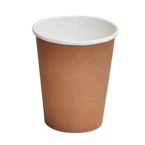 Paper Takeaway Coffee Cups Brown Double Wall