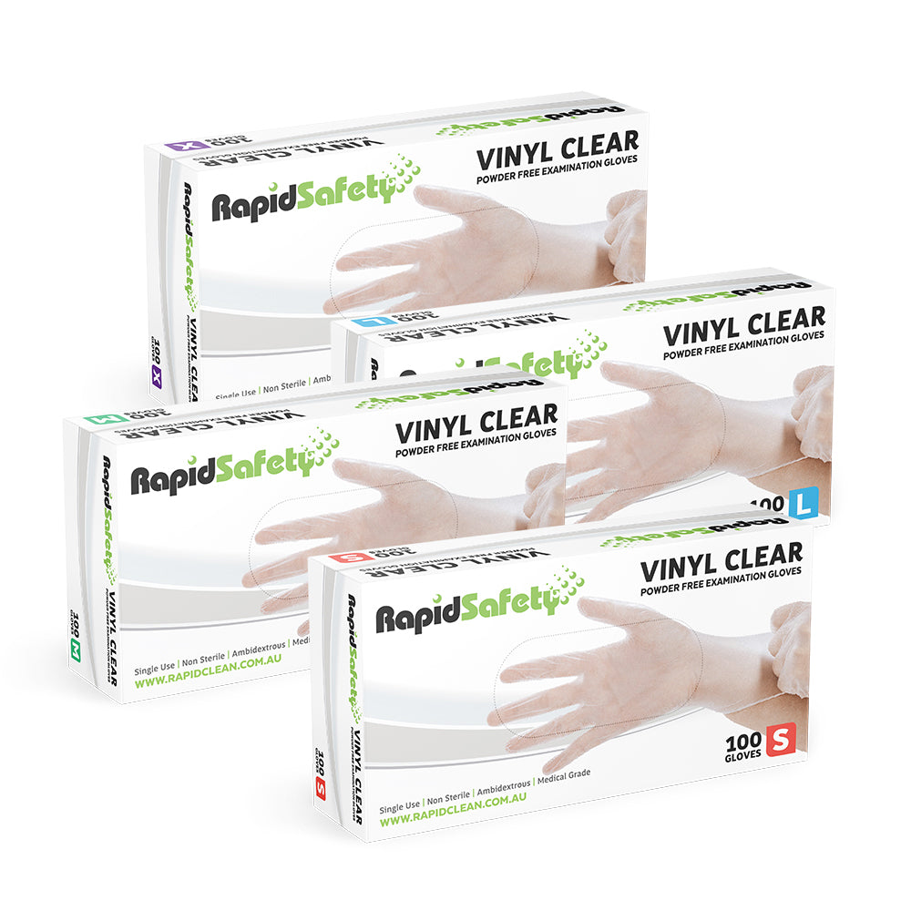 Gloves Vinyl Powder Free