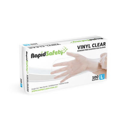 Gloves Vinyl Powder Free