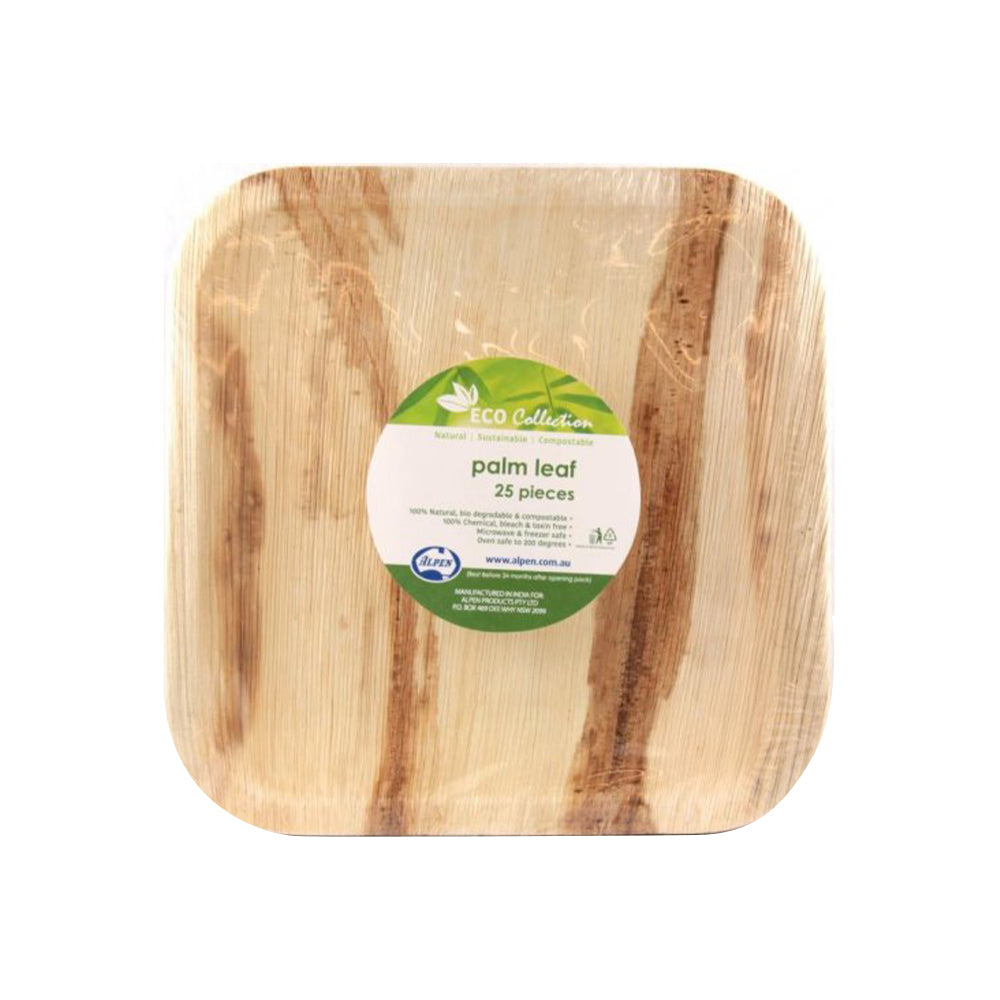 Palm Leaf Plates Square