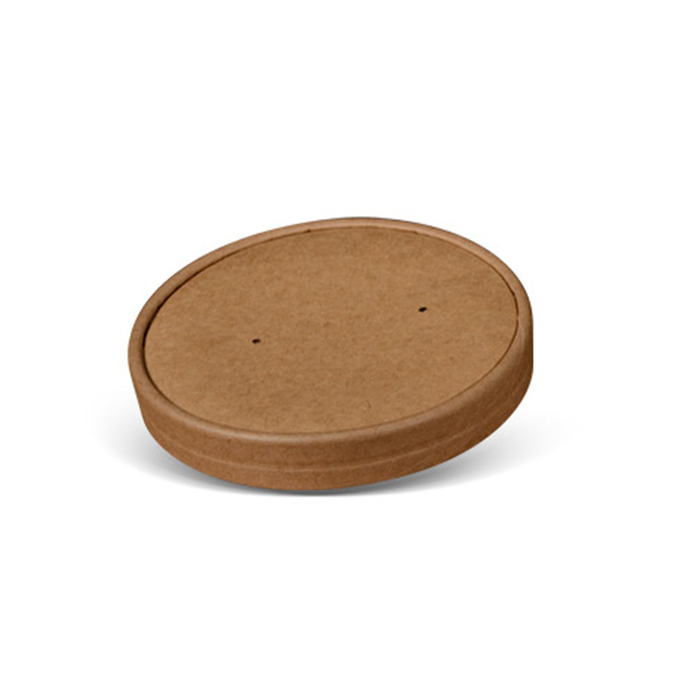 Paper Food Bowl Lid 98mm To Fit 8/12/16 oz Bowls
