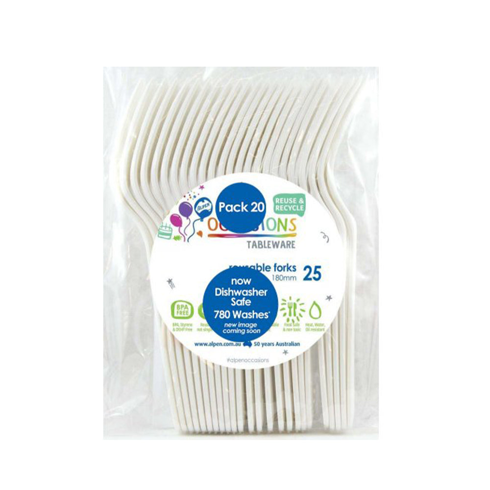 Plastic Forks Reuseable
