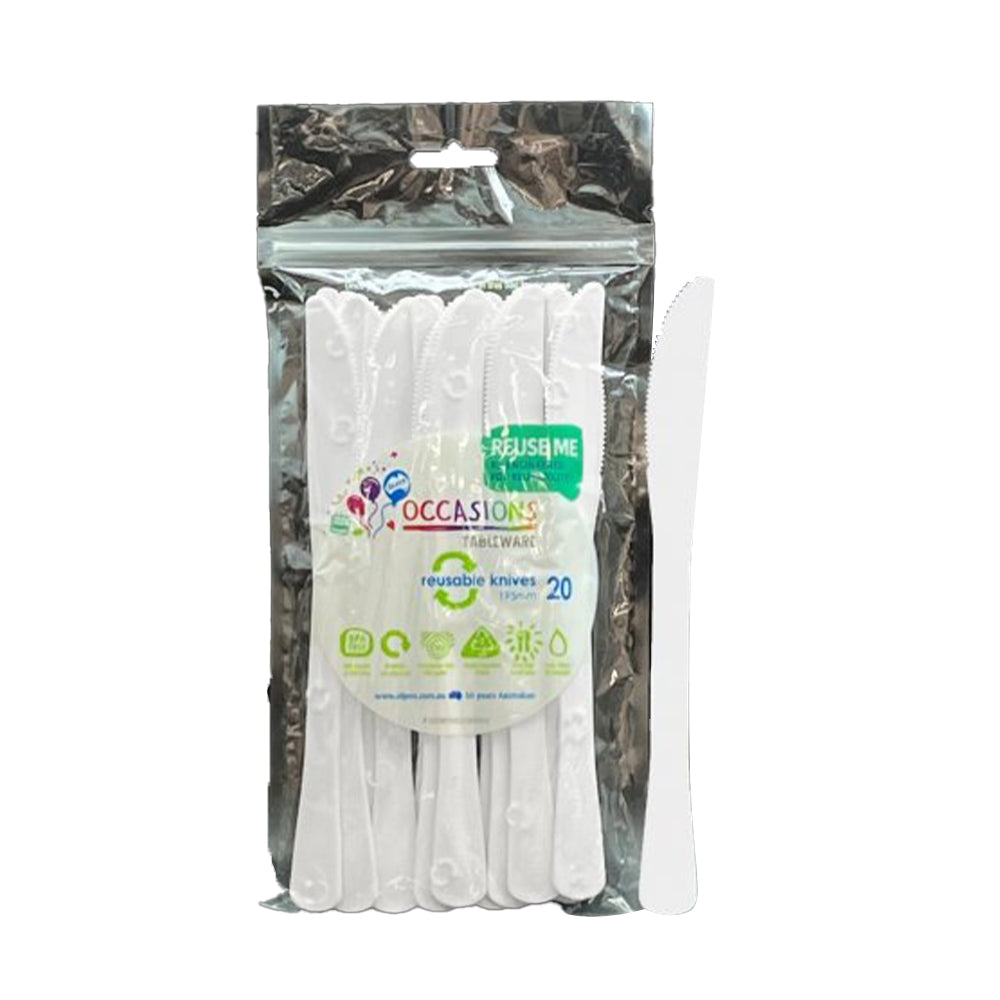 Plastic Knives Reuseable