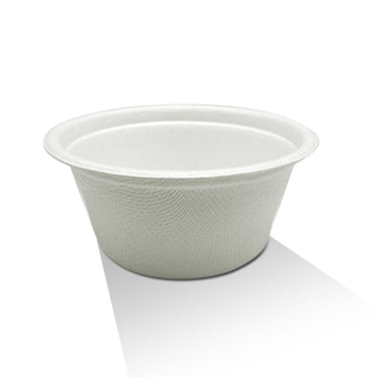 Sugarcane Portion Cups in White