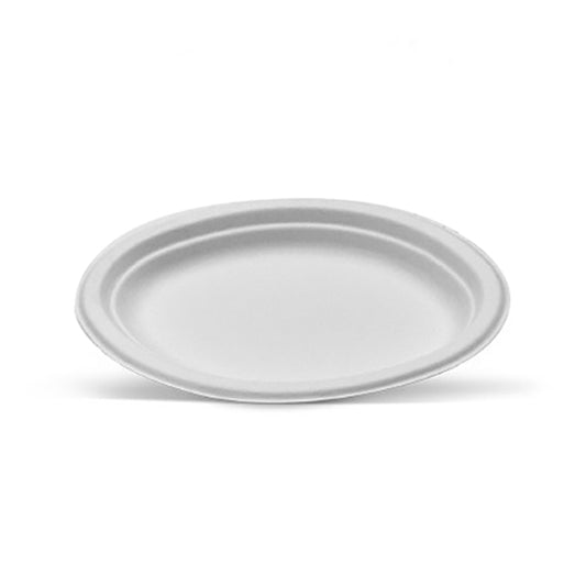 Sugarcane Plates Oval Pack of 50